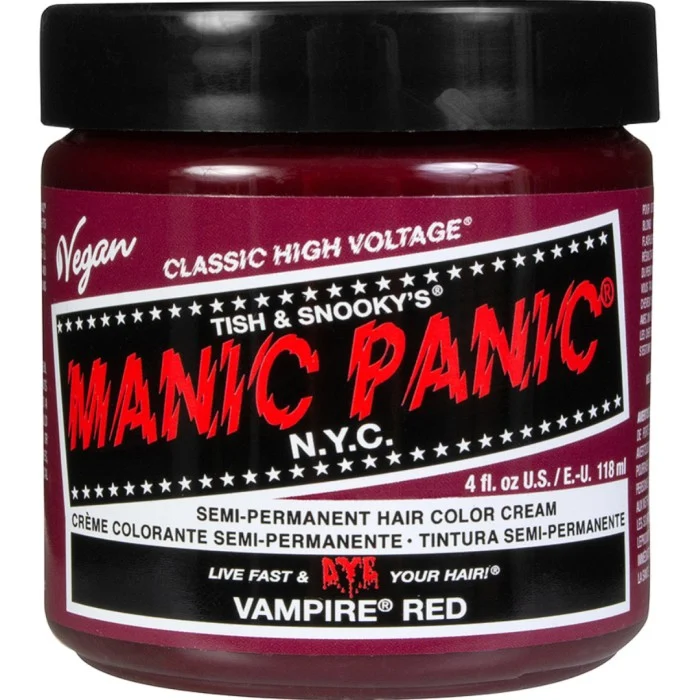 Manic Panic Semi-Permanent Hair Color Cream Vampire Red, bild 2
