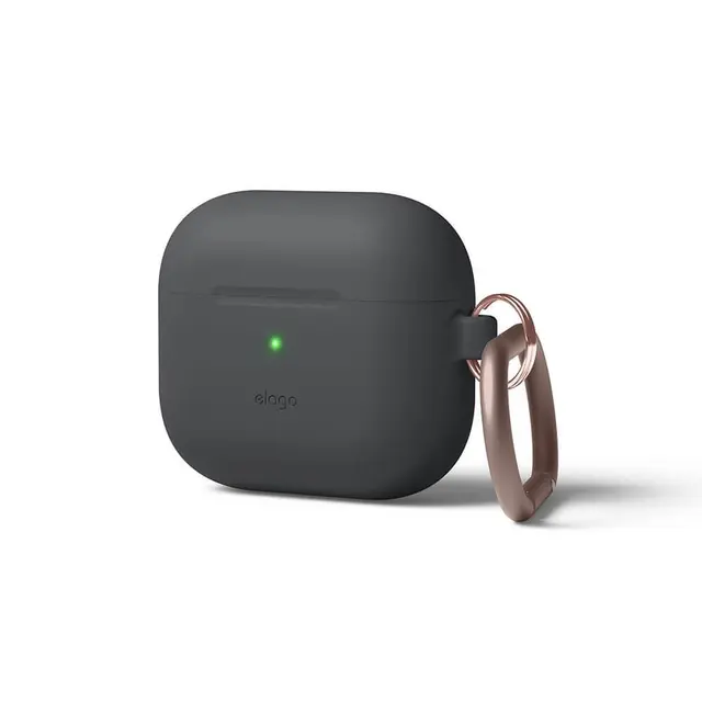AirPods 3 Silikonfodral Mörkgrå