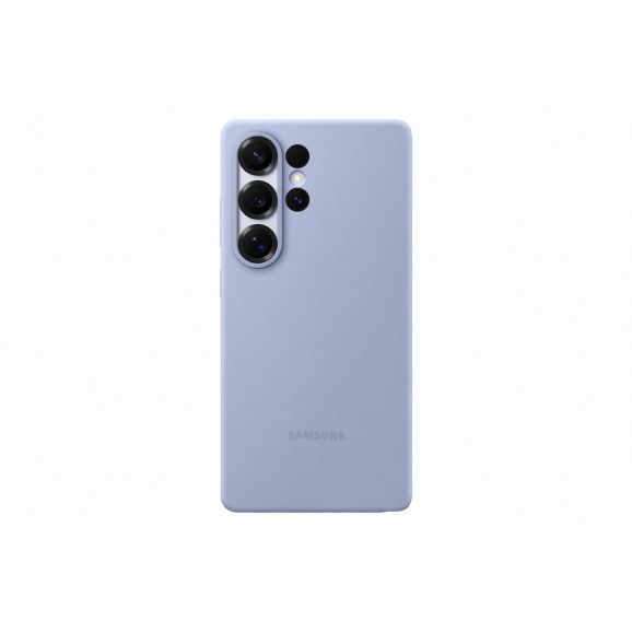 Samsung Galaxy S25 Ultra silikonfodral, ljusblå