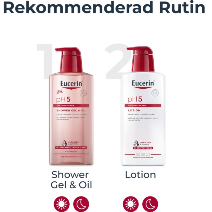 Eucerin pH5 Shower Gel & Oil Refill 400 ml, bild 5