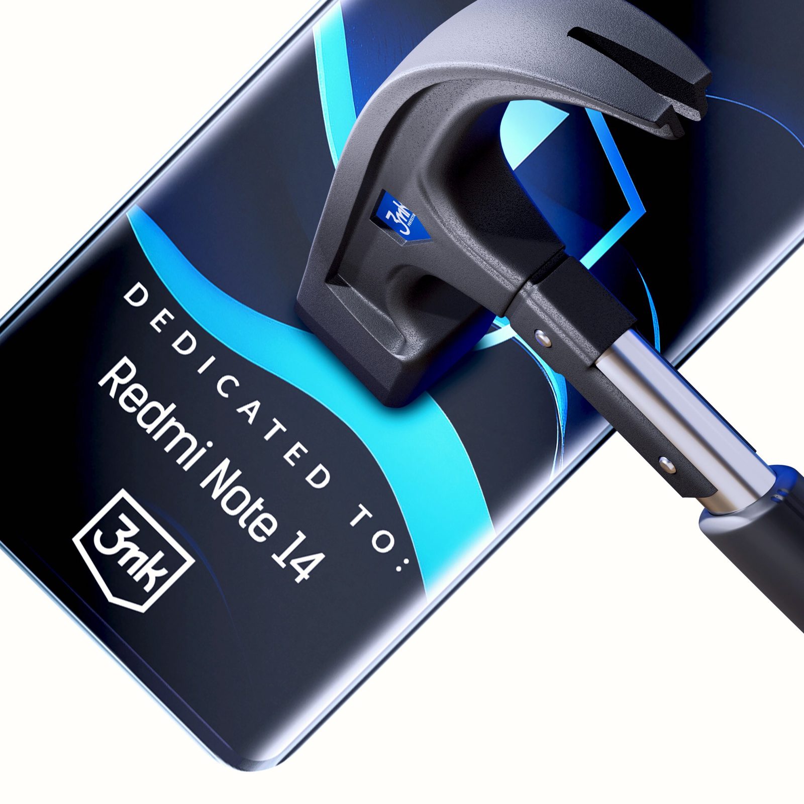 Hybridglas 3mk FlexibleGlass™ till Xiaomi Redmi Note 14 4G, bild 5