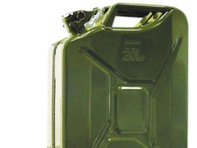 Sprehn bensindunk Jerry Can 20L metall – godkänd för transport