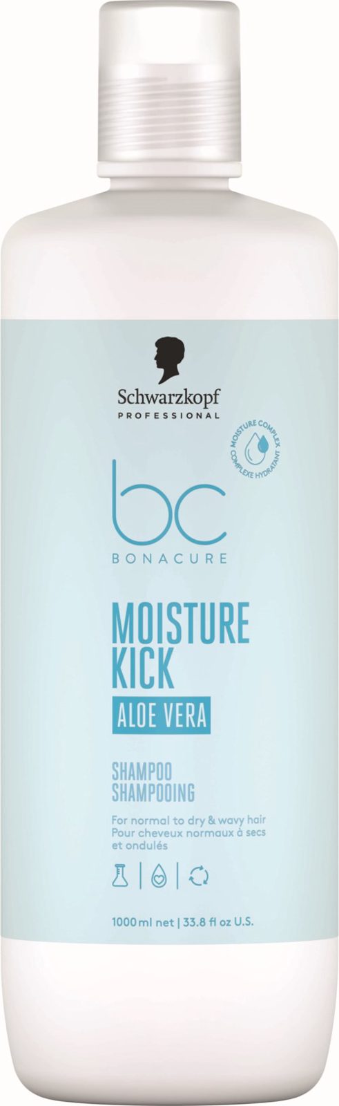 Schwarzkopf Professional BC Bonacure Moisture Kick Schampo 1000 ml, bild 5