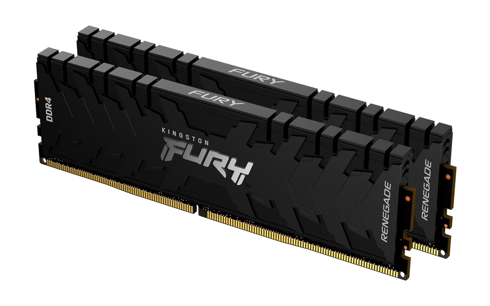 32 GB (2x16GB) DDR4-4600 Kingston FURY Renegade CL19, 1Gx8 - Svart, bild 2