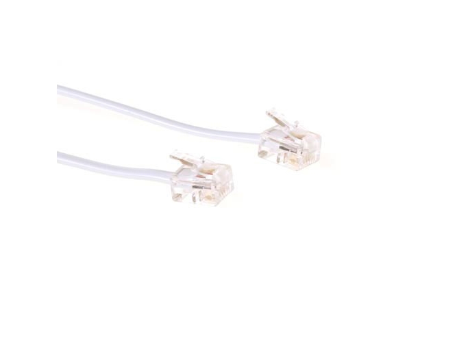 Digital Data - Telefonledningskabel - RJ-11 hane till RJ-11 hane