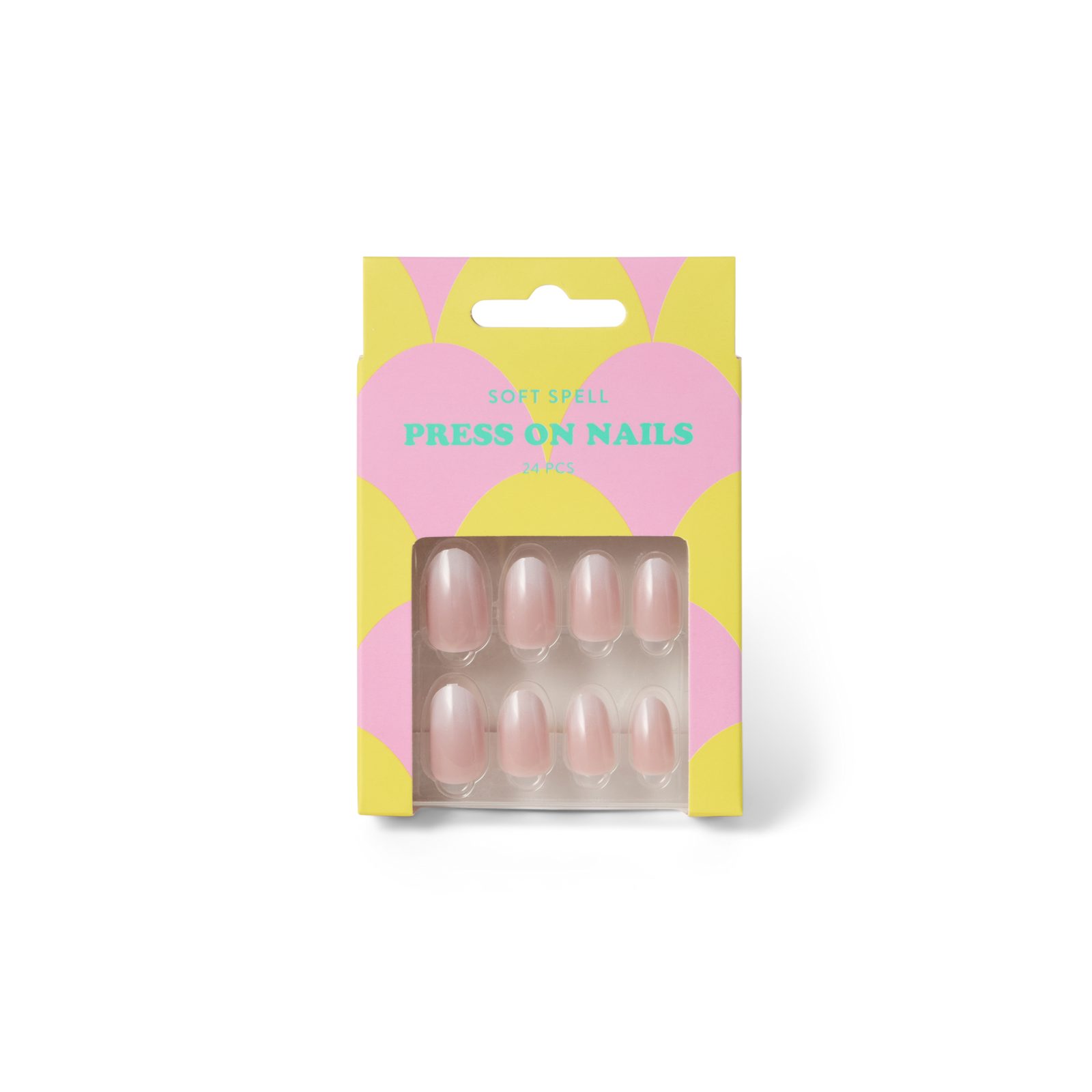 Soft Spell Press On Milky French 24pcs