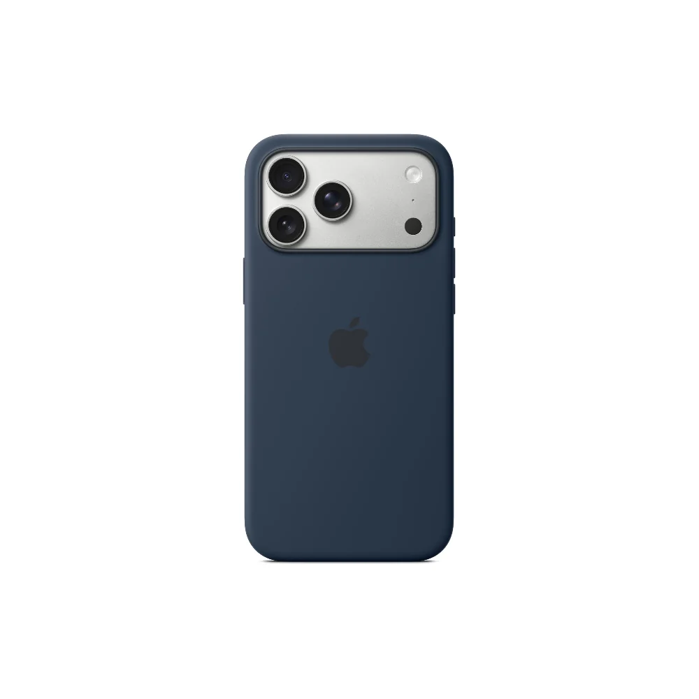 Apple iPhone 17 Pro Max Silicone Skal MagSafe, midnight