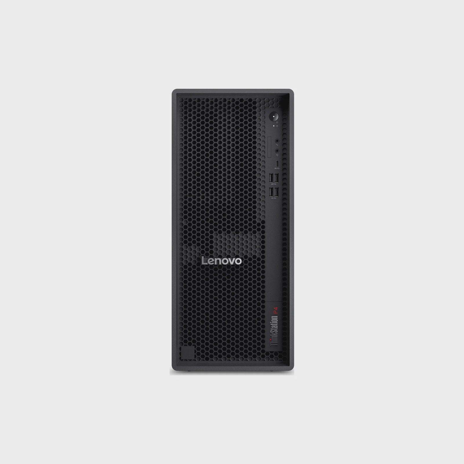 Lenovo ThinkStation P4 Tower, AMD Ryzen 7 Pro 9755, 64 GB, 1 TB PCIe SSD, RTX PRO 4000, 2.5GbE LAN, vattenkyld, Win11 Pro, inkl. tangentbord och mus, 3 års på-platsen-garanti