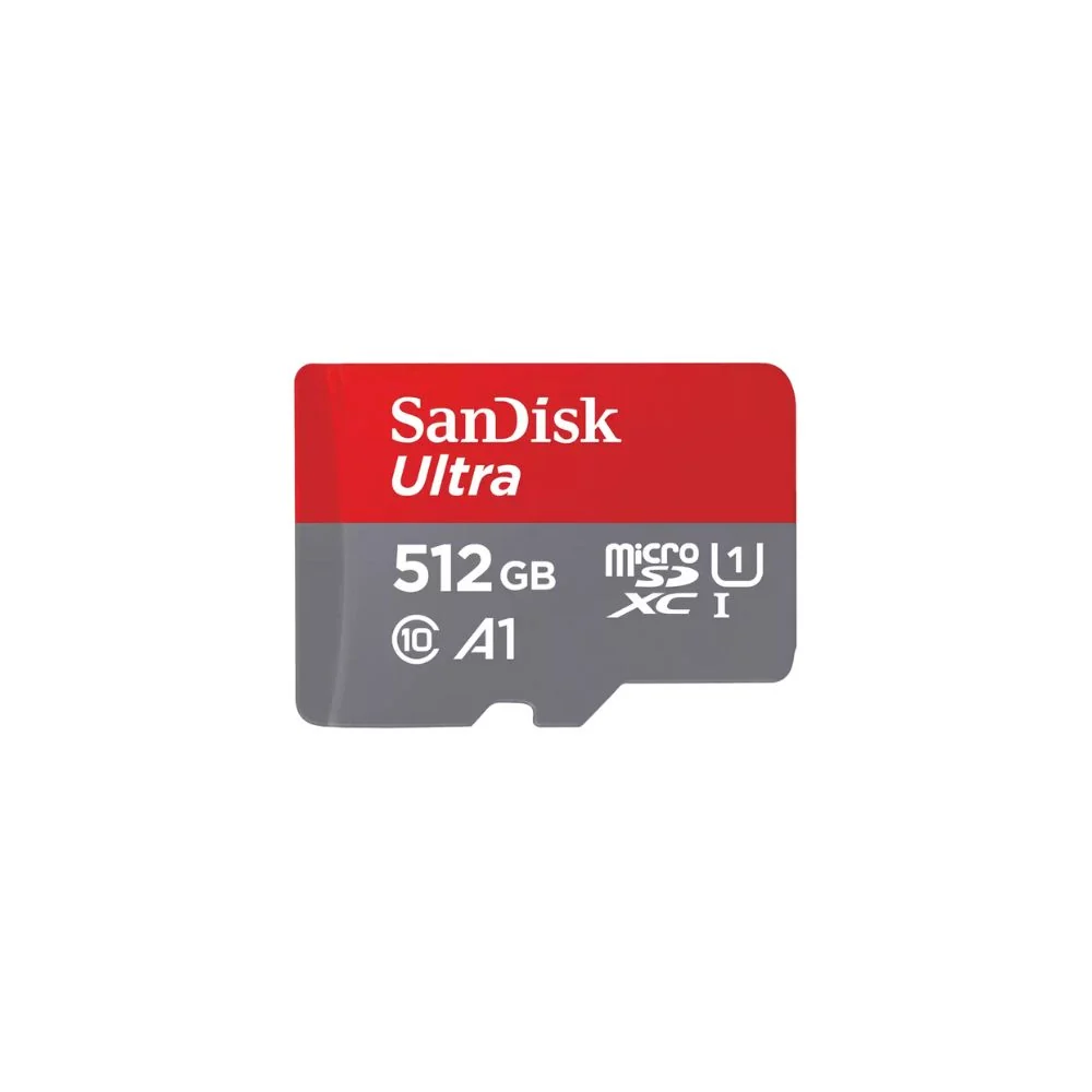 SanDisk Ultra - 512GB / 150MB/s / microSDHC / Class 10 / UHS-I / Adapter