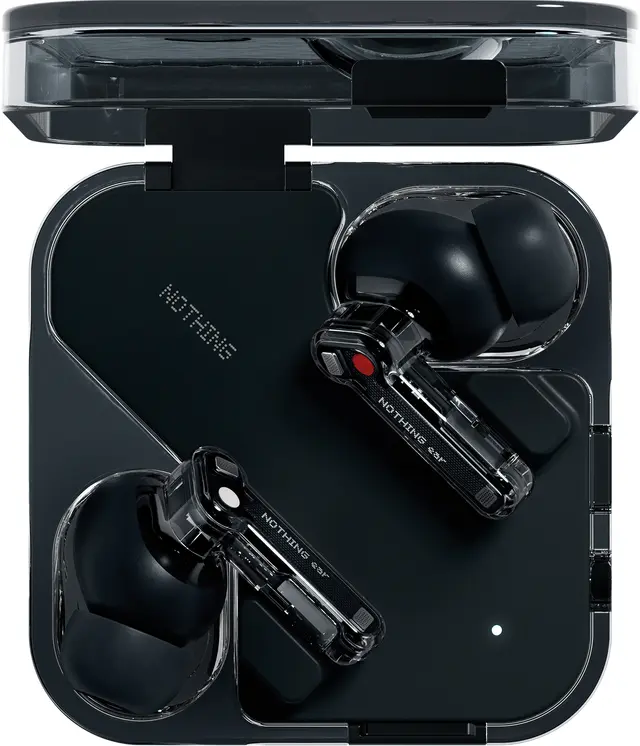 Nothing Ear true wireless in-ear hörlurar (svart)