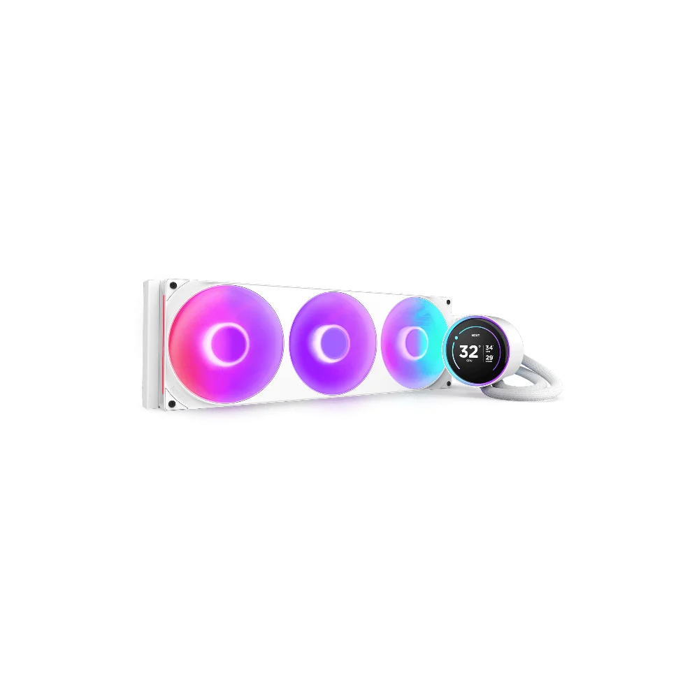 NZXT Kraken Elite RGB V2 420 Vit
