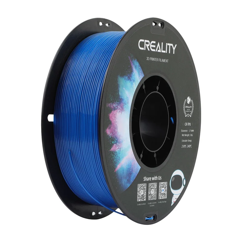 Creality CR-TPU - 1,75 mm - 1 kg - Mėlynas