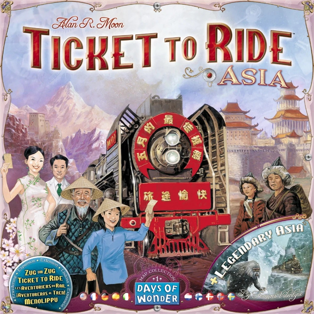 Ticket to Ride Map Collection 1 Asia, bild 2