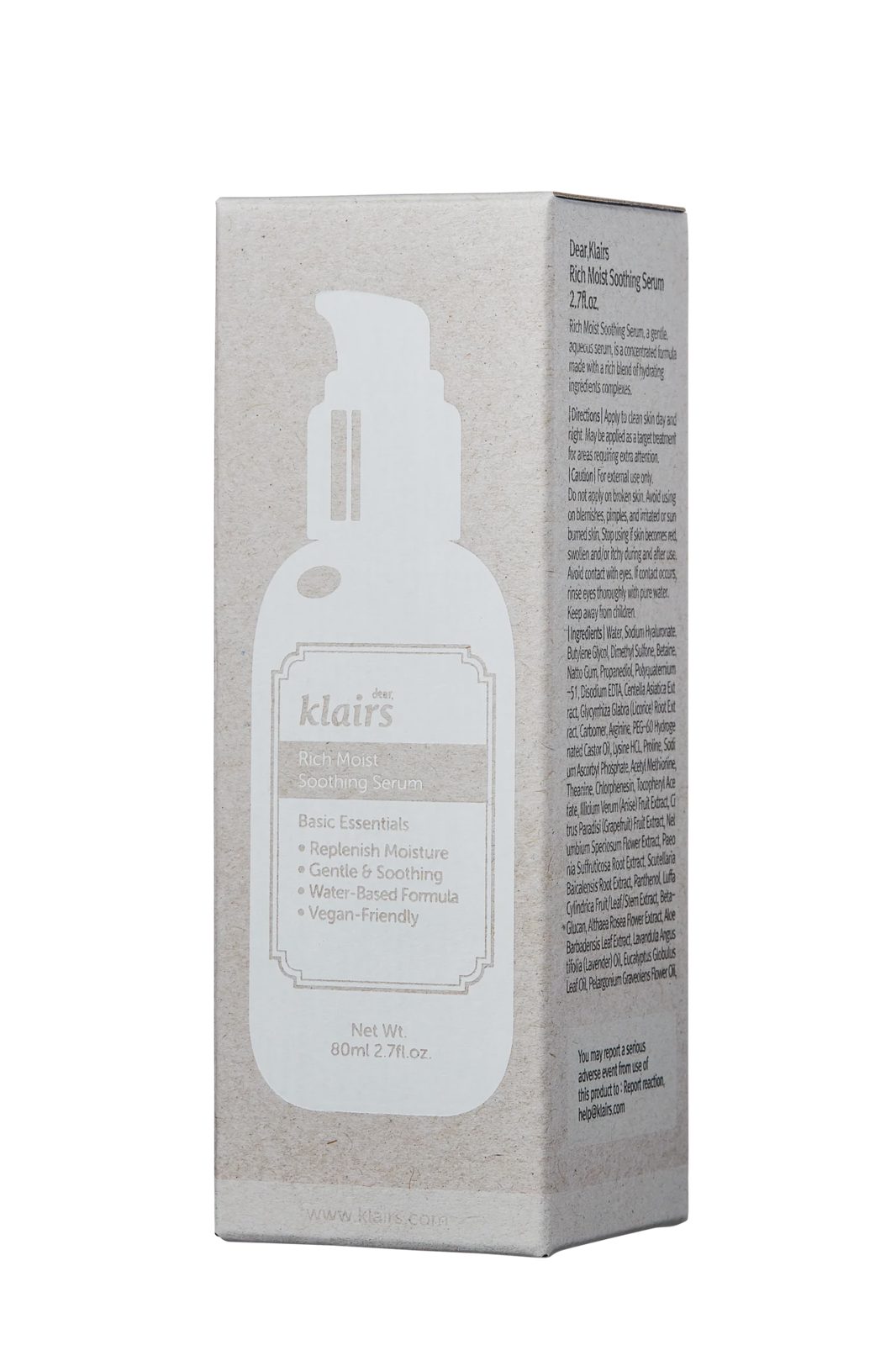 Klairs Rich Moist Soothing Serum 80 ml, bild 3