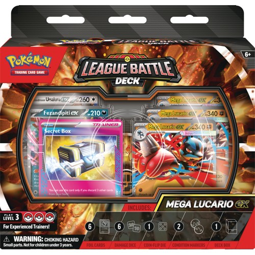 Pokemon Mega Lucario ex League Battle Deck