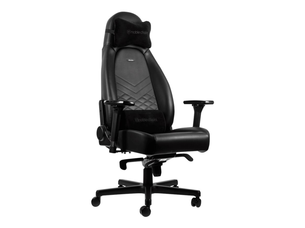 noblechairs ICON PU-Leather - Svart / Svart