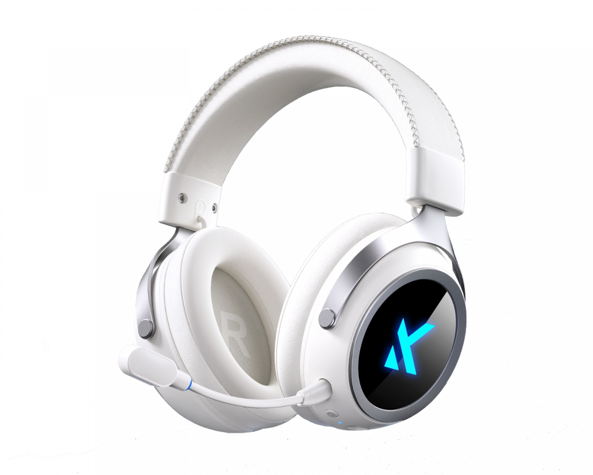 MCHOSE X9 Trådlös Gaming Hörlurar - Vit