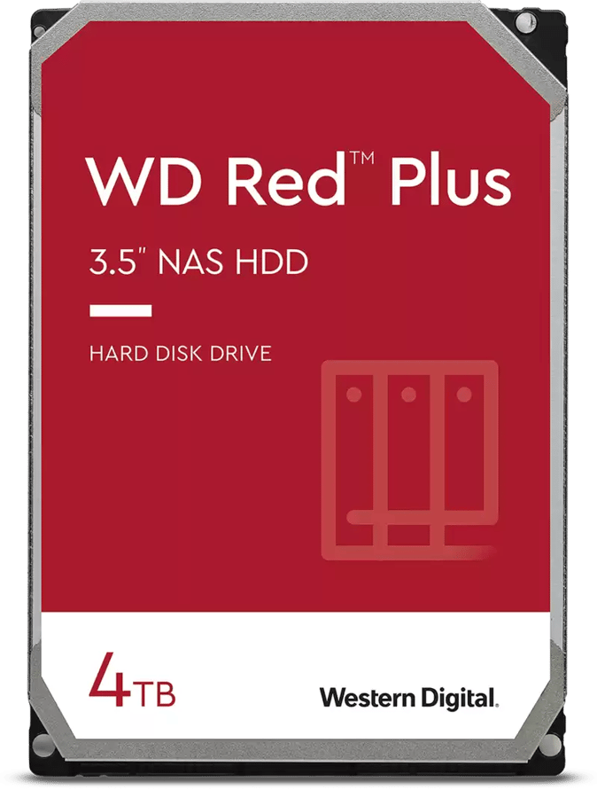 WD Red Plus NAS - 4TB