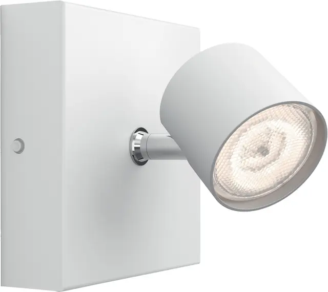 Philips Star LED spotlight 4,5W, vit