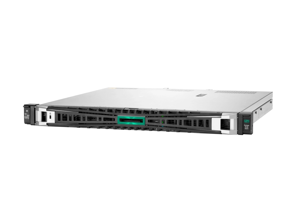 HP ProLiant ProLiant DL20 Gen11, Intel Xeon 6333P 6-Core, 32 GB RAM, 2x480 GB SSD, 4x3.5" SFF, rackmonterad 1U