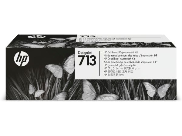 HP 713 - 4-pack - gul, cyan, magenta, svartfärgad - original - DesignJet - utbytessats för skrivhuvud - för DesignJet Studio, T210, T230, T250, T630, T650