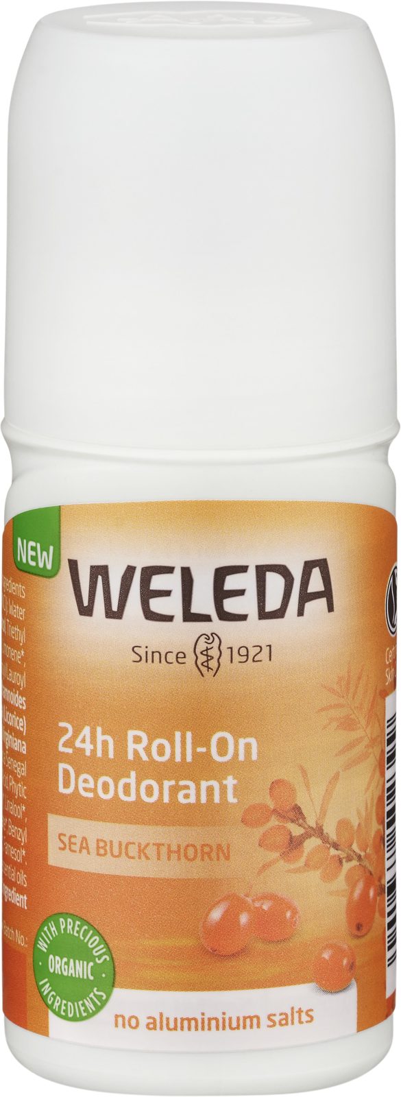 Weleda Sea Buckthorn 24h Roll-On Deodorant 50 ml