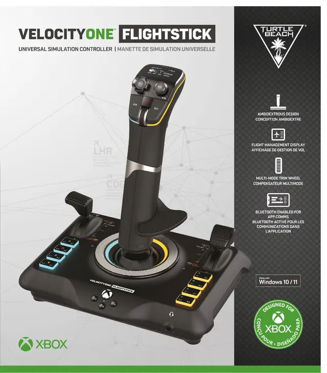 Turtle Beach VelocityOne joystick för flygsimulator, bild 4