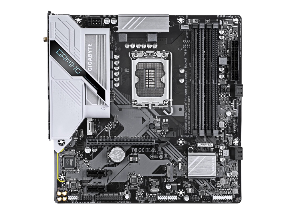 Gigabyte B760M Gaming PLUS Wi-Fi DDR4 mATX LGA1700, bild 2