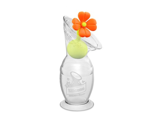 Haakaa - Gen. 2 Silicone Breast Pump & Flower Stopper Set - 100 ml, bild 3