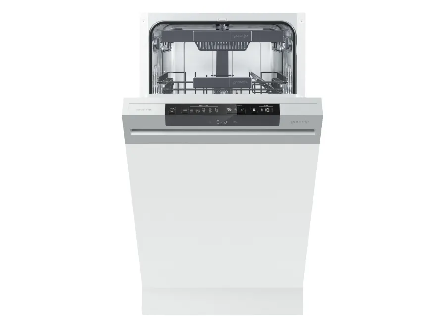 Gorenje GI561D10S diskmaskin 45 cm halvintegrerad, 11 kuvert, silver