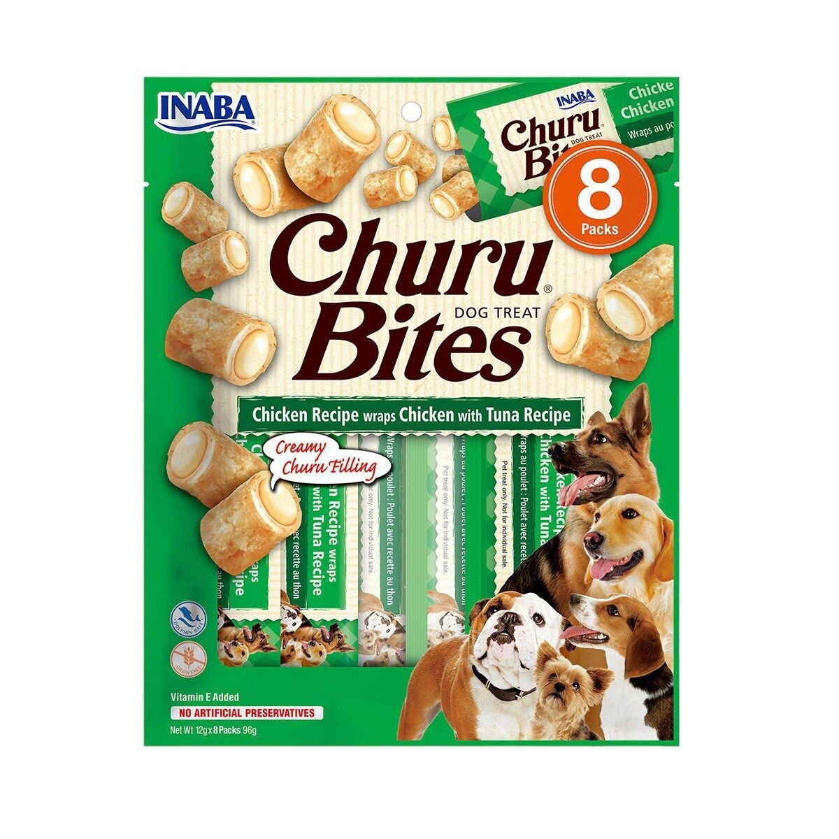 Churu Hundgodis Wraps med Tonfisk 8 st, bild 2