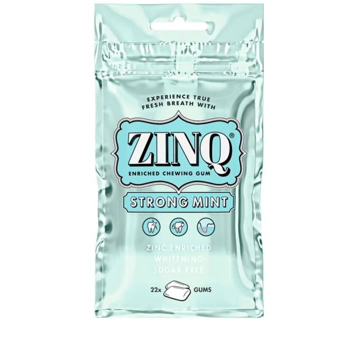 ZINQ Strong Mint Tuggummi, 22 st