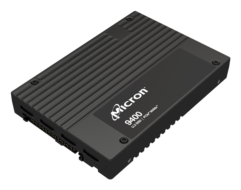 15,36 TB Micron 9400 PRO SSD, NVMe U.3 PCIe 4.0, bild 3