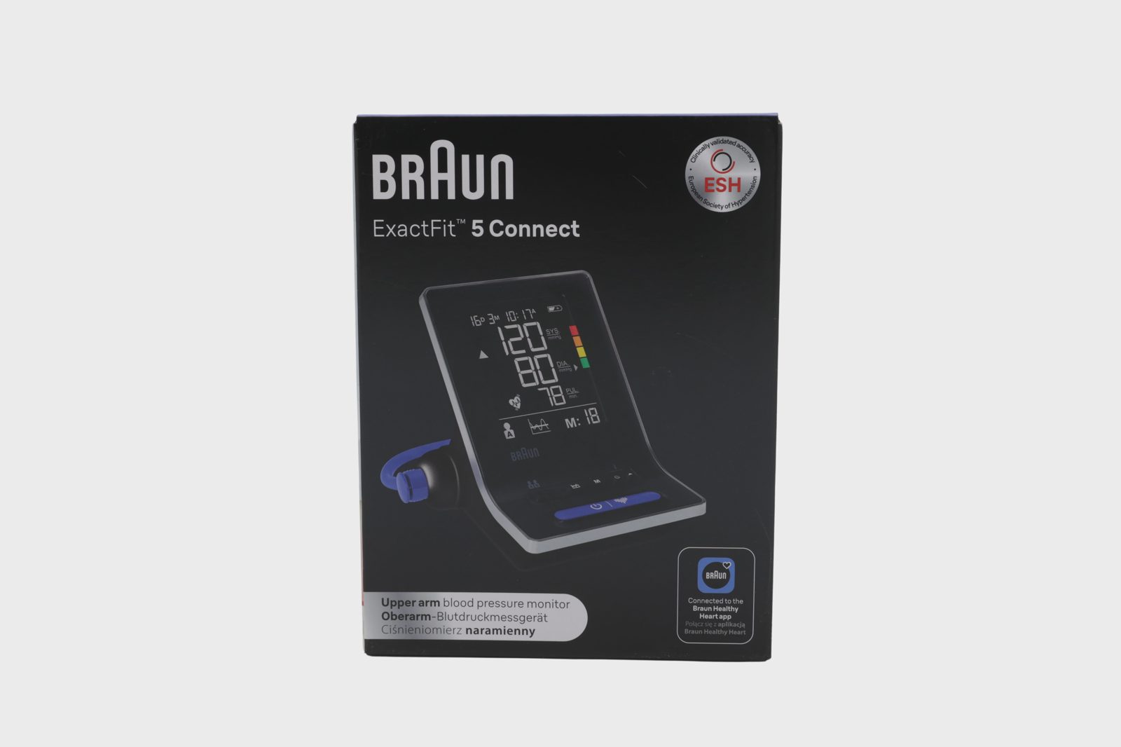 Braun Blodtrycksmätare ExactFit 5 Connect, 1 st