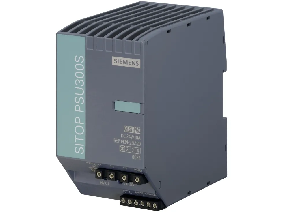 Siemens 6EP1434-2BA20, inomhus, IP20, Multifärg, CE, RoHS, REACH, 70 mm, 125 mm
