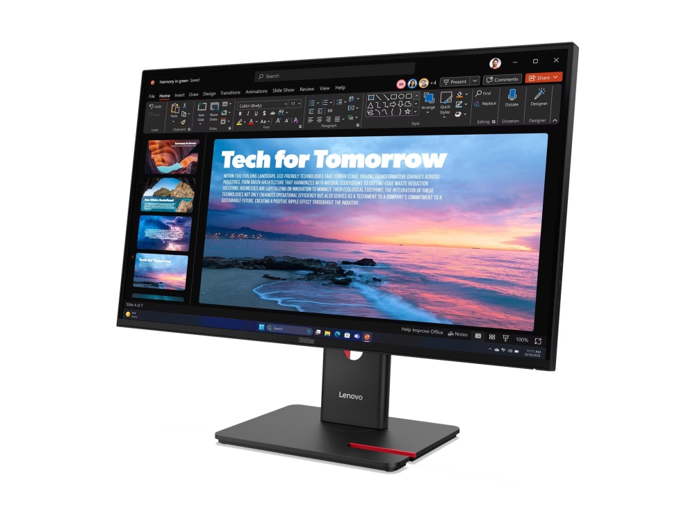 Lenovo ThinkVision 27" T27QD IPS QHD 120 Hz, bild 2