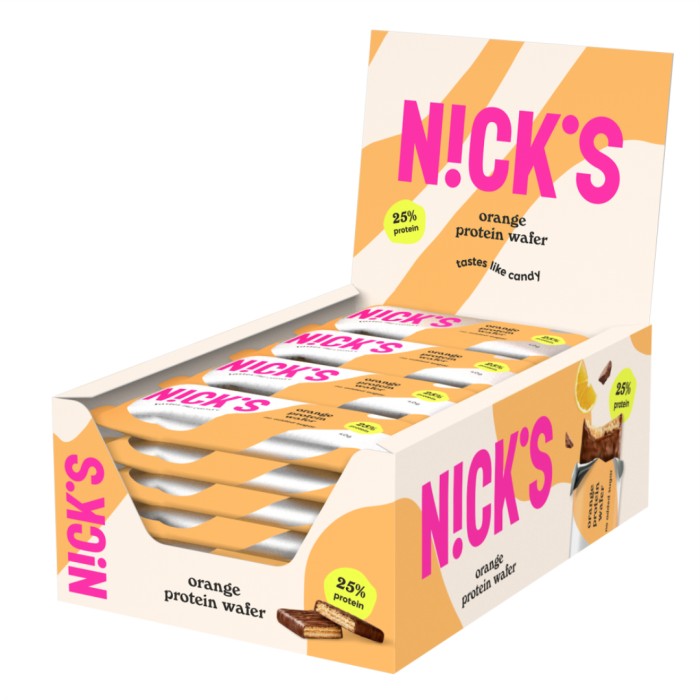 Nicks Protein Wafer Orange 24 st
