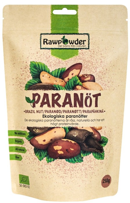RawPowder Paranöt EKO, 250 g