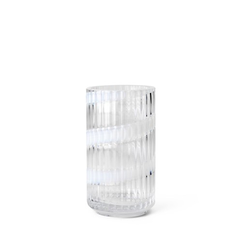 Lyngby Porcelæn - Lyngby Vas - Swirl White - 15.5 cm