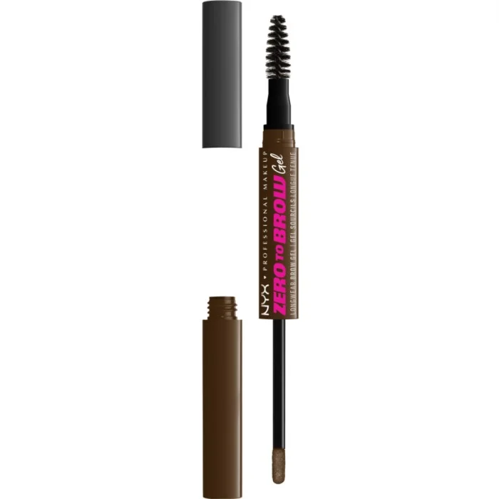 NYX PROFESSIONAL MAKEUP Zero To Brow Longwear Brow Gel 06 Chocolate 06 Chocolate