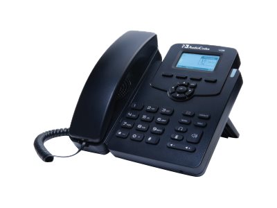 AudioCodes 405HD IP Phone - VoIP-telefon - 3-riktad samtalsförmåg - SIP, SDP - 2 linjer - svart