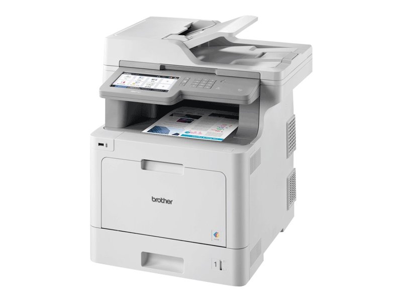 Brother MFC-L9570CDW färglasermultifunktionsskrivare 4-i-1 31 ppm Wi-Fi, vit, bild 2