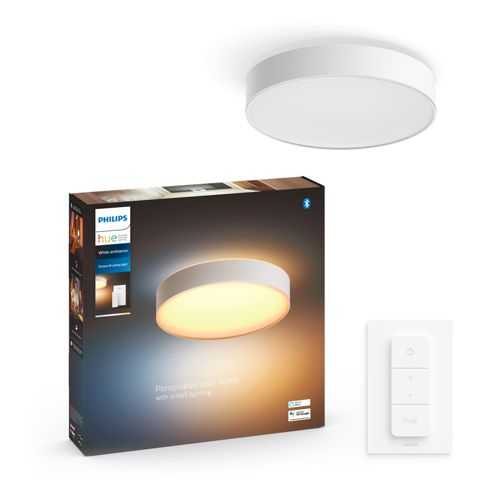 Philips Hue Enrave M taklampa, vit