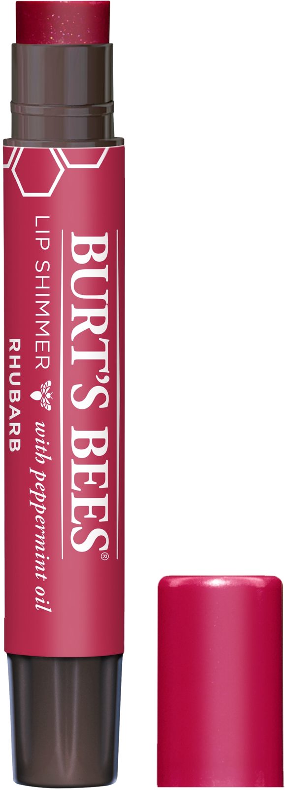 Burt´s Bees Lip Shimmer Rhubarb