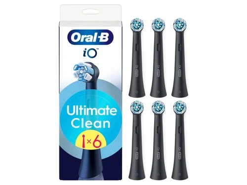 Oral-B iO Ultimate Clean borsthuvuden 6 st, svart, bild 3