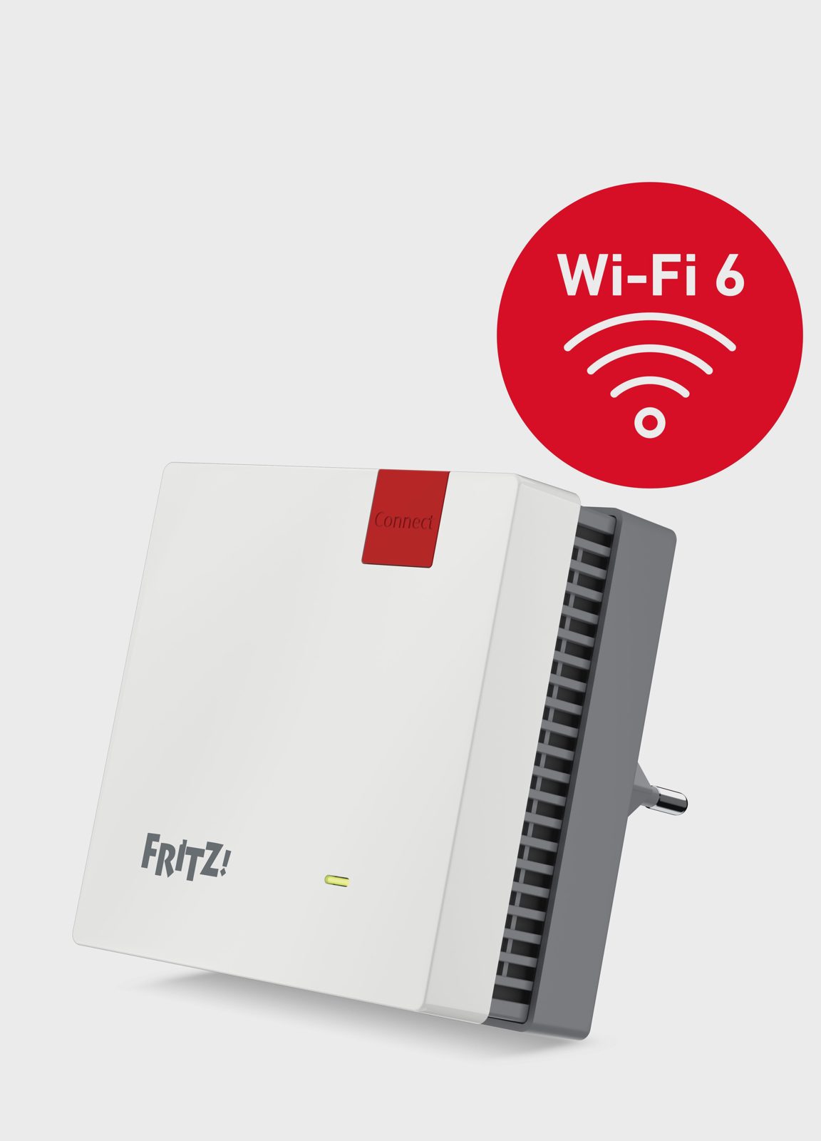 FRITZ! Repeater 1200 AX - Räckviddsökare för wifi - 1GbE - Wi-Fi 6 - 2.4 GHz, 5 GHz