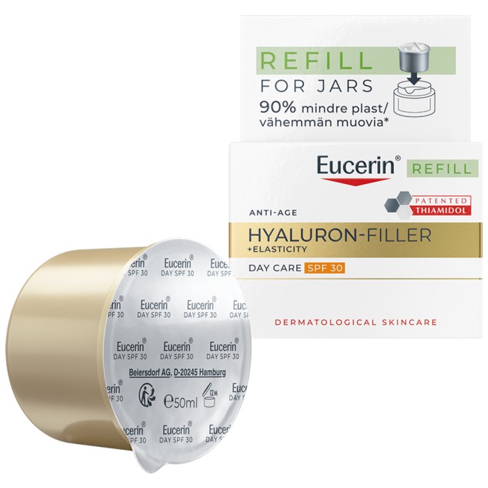 Eucerin HYALURON-FILLER + ELASTICITY Day Cream SPF30 50 ml, Refill, bild 2
