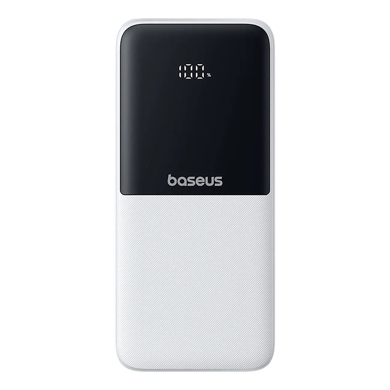 Baseus Lipow 10 000 mAh 22,5 W powerbank med två inbyggda kablar (USB-A–USB-C 3 A 20 cm) – vit, bild 2