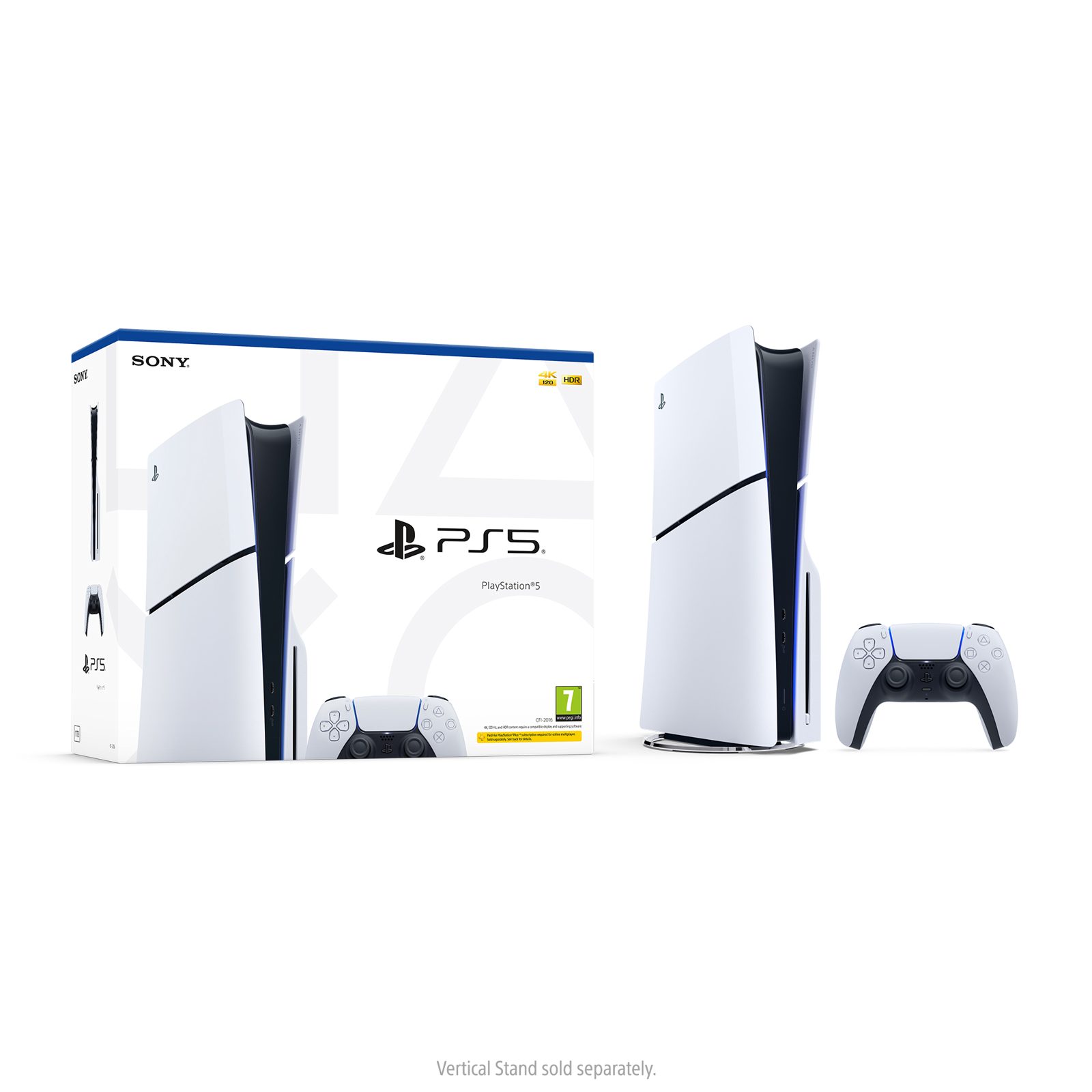 Sony PlayStation 5 Slim Standard Edition 1TB Vit, bild 4