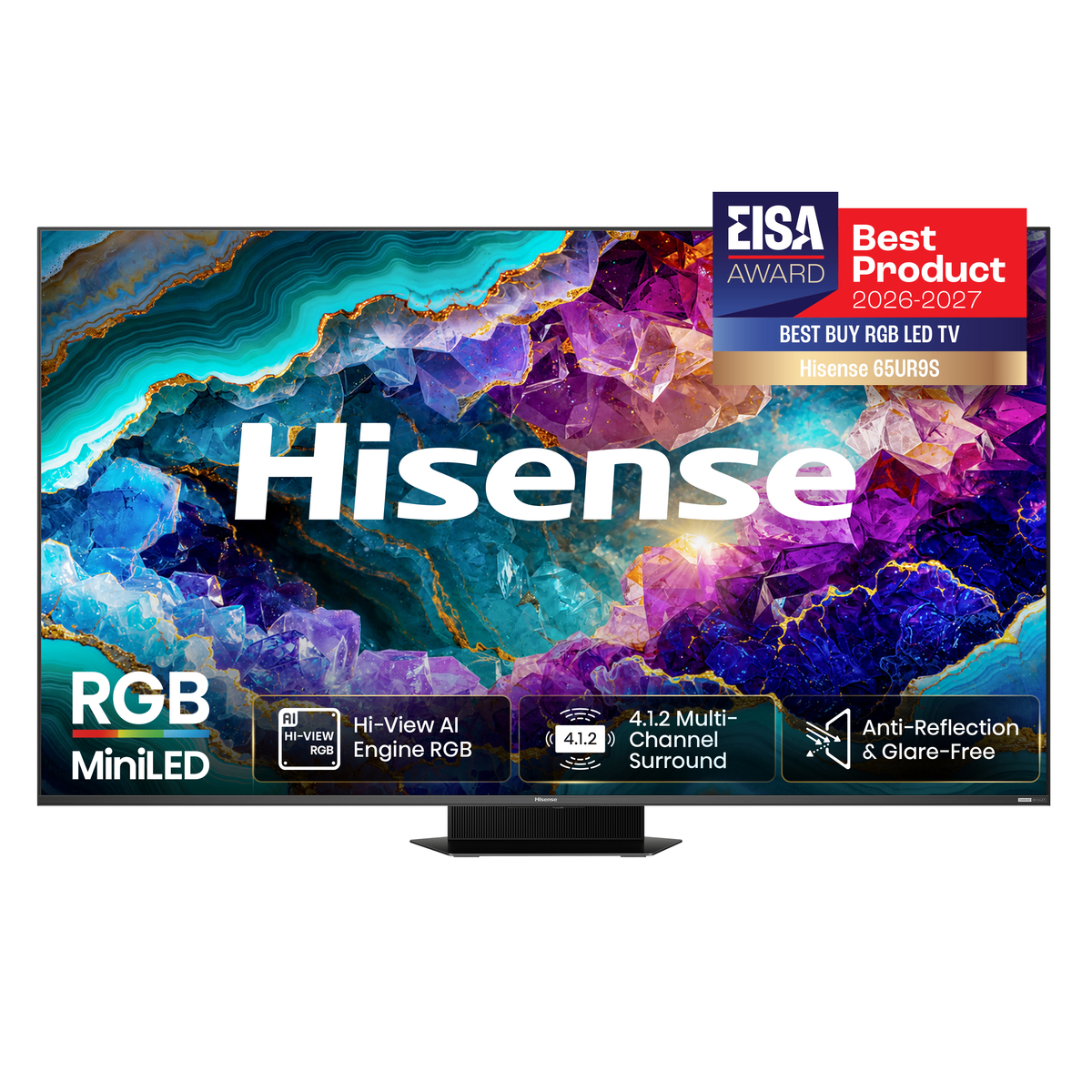 Hisense 65" UR9S RGB MiniLED 4K Smart-TV (2026), bild 2